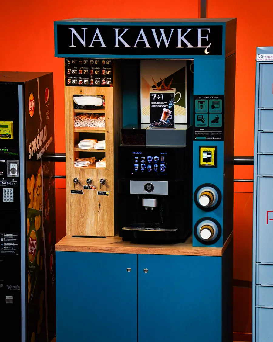 Moduł Na Kawkę przy automatach paczkowych